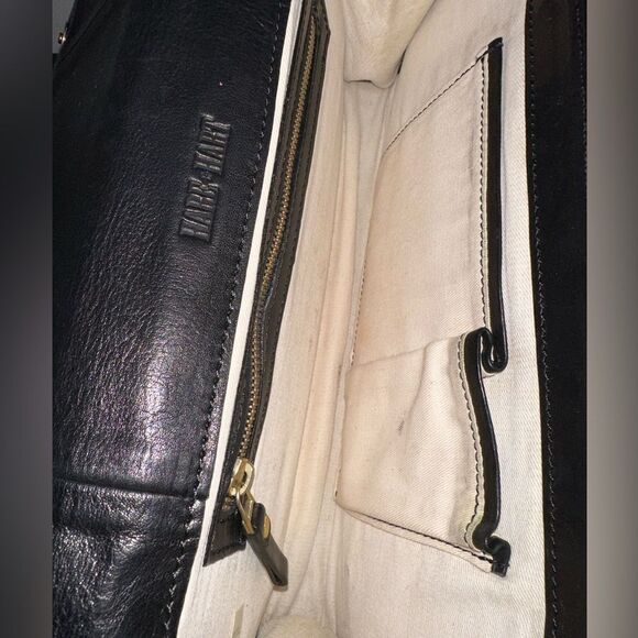 Hare + Hart leather and calf hair clutch - Picture 5 of 6